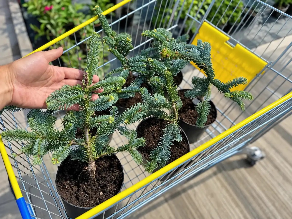 Пихта благородная 'Glauca Prostrata' — изображение 2